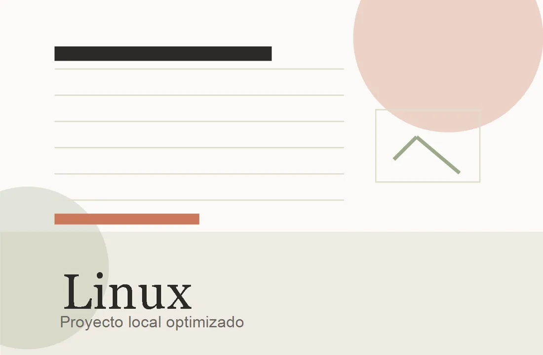 Pantallazo del proyecto Deploy Linux para sitio web productivo.
